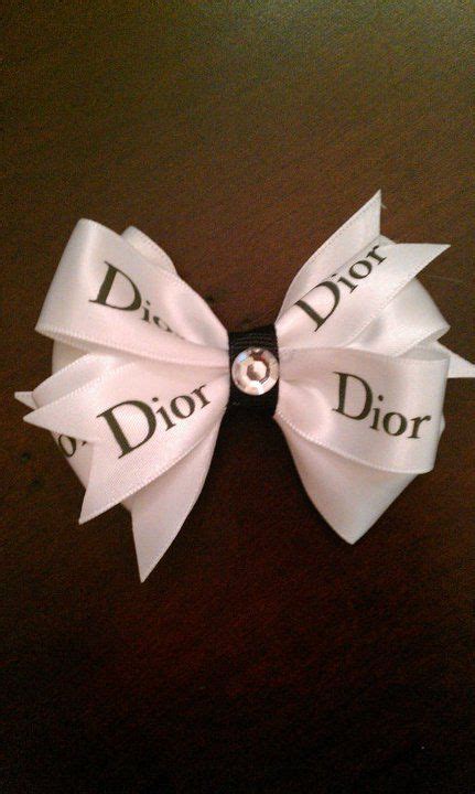 dior hair bow|christian Dior bow.